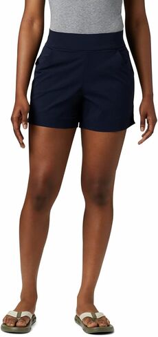 Columbia Women's Anytime Casual Short Shorts, Dark nocturnal, Small x 7 in Saudi Arabia