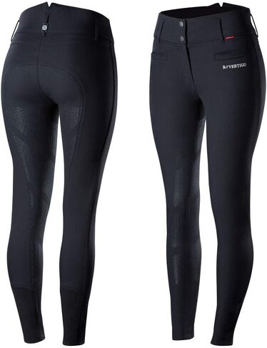 B Vertigo Tiffany Women's Silicone Full Seat Breeches -Dark Navy - US 28 in Saudi Arabia