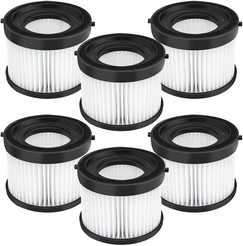 4 Pack HEPA Dry Filter Compatible with Milwaukee Part Number 49-90-0160, 49-90-1951 for M18 Compact Vacuum Model Number 0882-20 Replacement Filters Washable and Reusable in Saudi Arabia