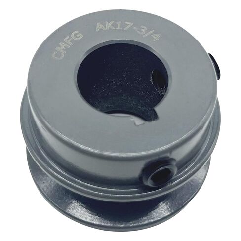 AK39-7/8 v Belt Pulley 3.75 inch OD, 7/8 Inch Bore,Cast Iron Material, AK Single Groove v Belt Pulleys for "A" or "4L" or "3L" Belts,AK39X7/8 Pulley in Kuwait