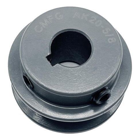 AK39-7/8 v Belt Pulley 3.75 inch OD, 7/8 Inch Bore,Cast Iron Material, AK Single Groove v Belt Pulleys for "A" or "4L" or "3L" Belts,AK39X7/8 Pulley in Kuwait