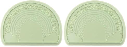 مفرش أطباق حسي من السيليكون للأطفال من بامكينز، للرضع والأطفال الصغار، حصيرة شفط للمطاعم، تلتصق على الكرسي العالي أو الطاولة، تناول أطعمة الأصابع، أساسيات الفطام للأطفال، للأعمار من 6 أشهر فما فوق، رخام in Kuwait