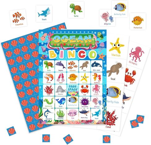 Cat Bingo Game Cards, Kitten Bingo Games for Adults, Pet Bingo Cards Supplies, Pawty Party Birthday Party Bingo Decor Favors, Card Gifts for Cat Lovers Women Friends Family Holiday, 02 in Saudi Arabia