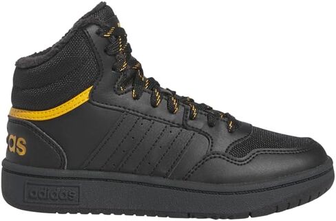 حذاء رياضي Adidas Originals Kids Hoops 3.0 Mid_Legacy، أبيض/أزرق داكن/أزرق داكن، مقاس 6.5 US للأطفال الصغار من الجنسين in Saudi Arabia
