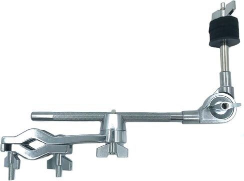 Cymbal Boom Arm with Clamp Z-Shape Cymbal Extension Mounting Arm Cymbal Mounting Bracket Cymbal Holder Attachment for Cymbal Stand Drum Set Hardware Accessories in Saudi Arabia