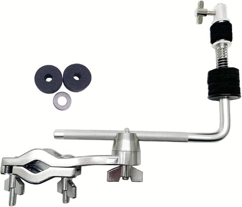 Cymbal Boom Arm with Clamp Z-Shape Cymbal Extension Mounting Arm Cymbal Mounting Bracket Cymbal Holder Attachment for Cymbal Stand Drum Set Hardware Accessories in Saudi Arabia