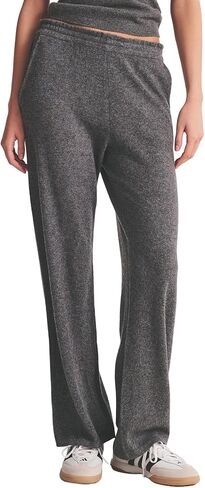 Women's Signature Cashmere Paperbag Wide Leg Pants in Kuwait