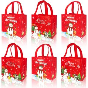 6 قطع من حقائب هدايا الهالوين من PERFQU - حقائب كبيرة لحفلات الهالوين السعيدة، حقائب هدايا غير منسوجة للهالوين مع مقابض لخدعة الهالوين أو مستلزمات الحفلات in Kuwait