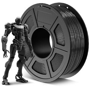 3D Printer Filament Carbon Fiber PLA, SUNLU Strong and Lightweight Carbon Fiber PLA Filament 1.75mm Dimensional Accuracy +/- 0.02 mm, Neatly Wound 3D Printing Filament, 1kg Spool, 300 Meters, Black in Kuwait