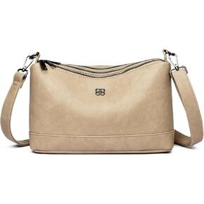 Eslcorri Crossbody Bags for Women, Small Shoulder Bag Nylon Simple Purse with Zipper, Lightweight Casual Mini Purse in Kuwait