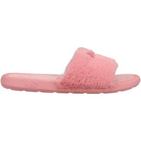 PUMA Kids Girls Cool Cat Fluffy Bx Slide Casual Sandals Casual - Pink - Size 6 M in Saudi Arabia