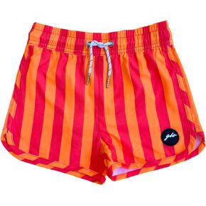 Board Shorts – Boys Neon High-Visibility Swim Trunks, Quick-Dry with Drawstring for Swim, surf, Beach. in Saudi Arabia