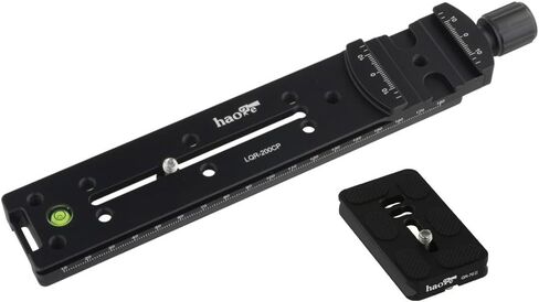 Haoge Quick Release Vertical L Plate Set for Panorama Panoramic Head Fit Arca Swiss Sunwayfoto Markins Sirui Kirk RRS Benro CP in Saudi Arabia
