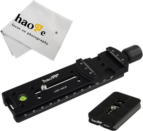 Haoge Quick Release Vertical L Plate Set for Panorama Panoramic Head Fit Arca Swiss Sunwayfoto Markins Sirui Kirk RRS Benro CP in Saudi Arabia