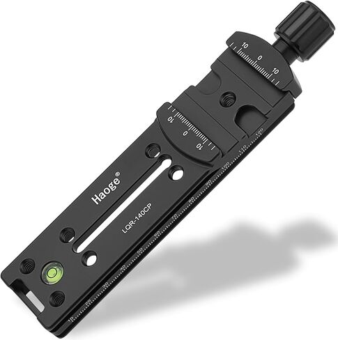 Haoge Quick Release Vertical L Plate Set for Panorama Panoramic Head Fit Arca Swiss Sunwayfoto Markins Sirui Kirk RRS Benro CP in Saudi Arabia