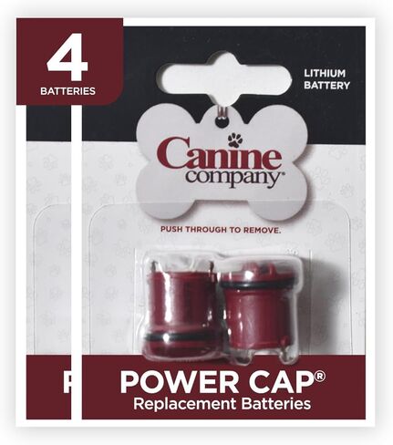 بطاريات سياج الحيوانات الأليفة من شركة Canine Company لوحدات أطواق استقبال العلامة التجارية للسياج غير المرئي - متوافقة مع أطواق استقبال Microlite أو Microlite Plus - عبوة واحدة in Saudi Arabia