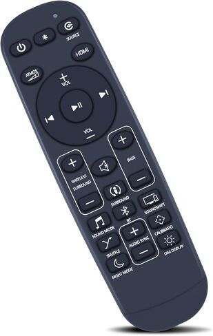 New Replacement Remote Control fit for JBL Bar 2.0 SoundBar 80 Watts Bar Studio 2.0 Channel JBLBAR20AIOBLKAM in Saudi Arabia