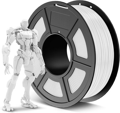 3D Printer Filament Carbon Fiber PLA, SUNLU Strong and Lightweight Carbon Fiber PLA Filament 1.75mm Dimensional Accuracy +/- 0.02 mm, Neatly Wound 3D Printing Filament, 1kg Spool, 300 Meters, Black in Saudi Arabia