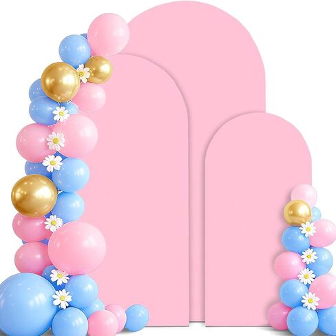 7.2 FT Arch Backdrop Cover, White Arch Cover, Spandex Fitted Wedding Arch Covers Stretchy Backdrop, Chiara Backdrop Stand Covers for Baby Shower Birthday Balloon Arch Decor White in Saudi Arabia