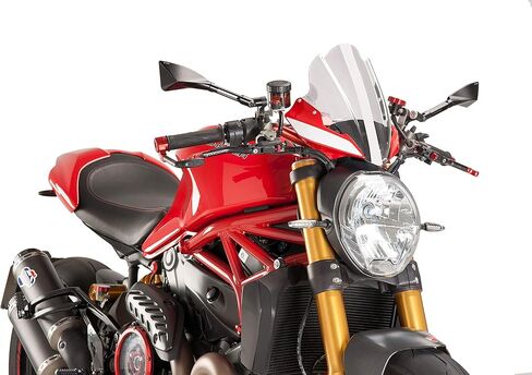 Touring Screen Ducati Monster 1200R 16- C/Dark Smoke in Saudi Arabia