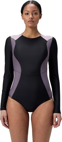 Speedo 800403416002S Zip Colorblock 1 Pc Soft Olive S in Kuwait