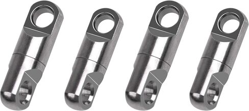 AGOOL Heavy Duty Fishing Swivels Saltwater Stainless Steel High Strength Fishing Heavy Swivels Connectors Copper Barrel Swivels Fishing Tackles for Big Game Sea Ocean Fishing in Saudi Arabia