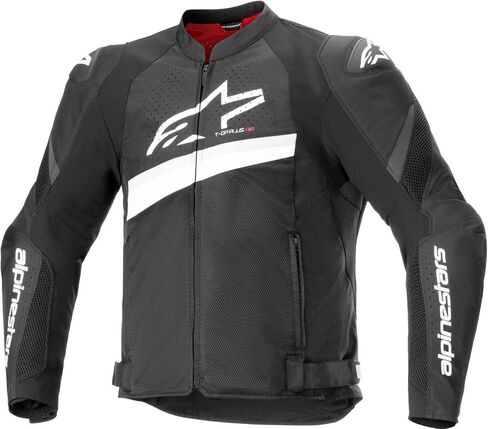 Alpinestars T-GP Plus R V4 Airflow Men's Street Motorcycle Jackets - Black/Black/Large in Saudi Arabia