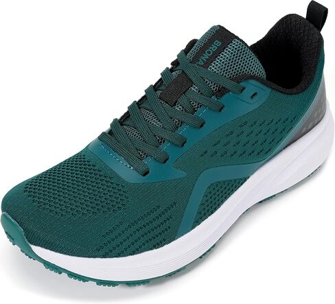 BRONAX Men's Wide Cushioned Supportive Road Running Shoes | Wide Toe Box | Rubber Outsole in Kuwait