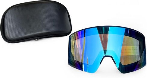 Heated Goggles Snowmobile Anti-Fog Magnetic Interchangeable Frameless 100% UV Lens in Saudi Arabia