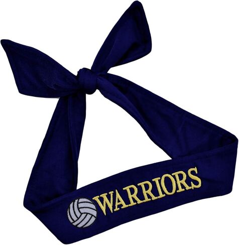 Funny Girl Designs Volleyball TIE BACK Moisture Wicking Headband Personalized with the EMBROIDERED Name of Your Choice in Saudi Arabia