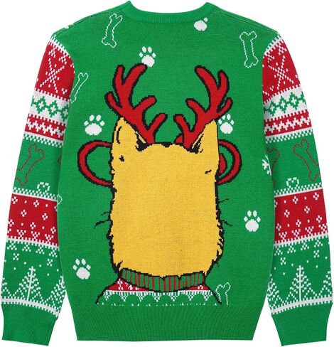 Boy's Ugly Christmas Sweater, Youth Kids Funny Santa Xmas Sweatshirts, Long Sleeve Cute Warm Winter Holiday Pullover in Saudi Arabia