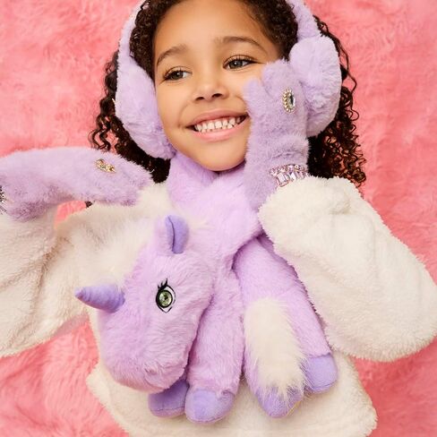 Super Smalls Plush Scarf – Soft Cozy Kids Scarf with Gems in Saudi Arabia