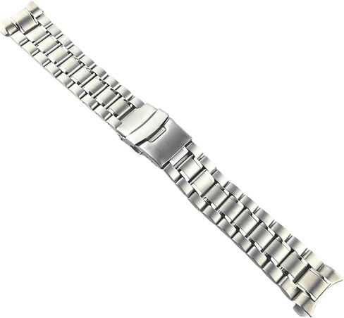 18/20/22/22/24 mm Stainless Steel Watch Strap Arch/Folding Buckle Replacement Band for Straight Bracelet in Saudi Arabia