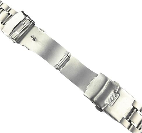 18/20/22/22/24 mm Stainless Steel Watch Strap Arch/Folding Buckle Replacement Band for Straight Bracelet in Saudi Arabia