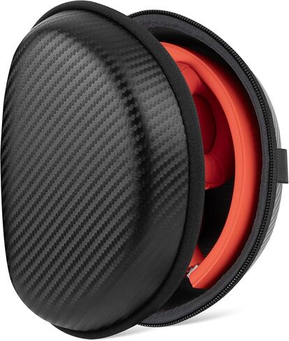 حافظة سماعات الرأس Geekria Shield متوافقة مع Beats Solo 4، Solo 3، Solo 2، Solo Pro Wireless، Solo HD Case، حقيبة حمل بديلة صلبة للسفر مع تخزين الكابل (أحمر) in Saudi Arabia