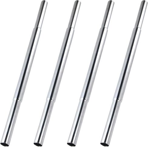 2 Pieces Golf Club Shaft Extensions, 0.6 Inch Steel Suitable for Iron and Wood Clubs, Essential Repair and Upgrade Kit in Saudi Arabia