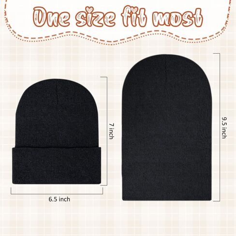 12 Packs Kids Beanies Winter Hats Warm Variety Pack, Assorted Colors Cuffed Knit Caps for Boys Girls Wholesale in Saudi Arabia