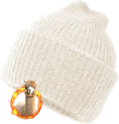 Silk Dream Alpaca Winter Hats for Kids Beanies Boys&Girls Toddler Beanie Hat Alpaca Wool Soft Fuzzy Warm Gift in Saudi Arabia