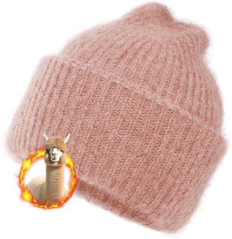 Silk Dream Alpaca Winter Hats for Kids Beanies Boys&Girls Toddler Beanie Hat Alpaca Wool Soft Fuzzy Warm Gift in Saudi Arabia
