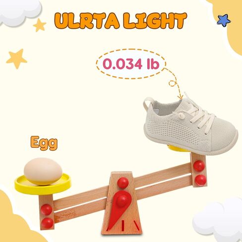 LeIsfIT حذاء مشي للأطفال الصغار للأولاد والبنات حذاء حفاة القدم سهل الارتداء للأطفال حذاء رياضي يسمح بمرور الهواء ومضاد للانزلاق وخفيف الوزن حذاء تنس in Kuwait