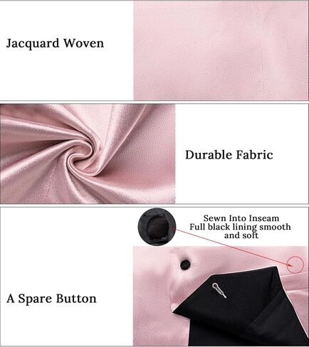 DiBanGu Mens Shiny Satin Vest Tie Set 8PCS Solid Waistcoat and Pre-tied Bowtie Shawl Collar Dress Vest for Wedding Formal, Emerald Green, Large in Kuwait