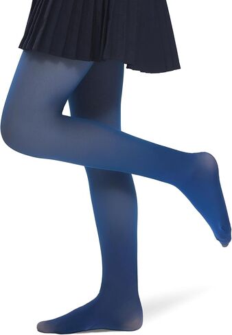 Girls Fleece Lined Tights Kids Warm Thermal Winter Thick Leggings Pantyhose Fake Translucent Pants for School Dress in Saudi Arabia