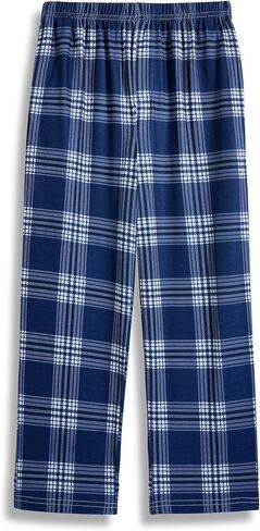 Arshiner Boys Pajama Pants Long Plaid PJ Bottoms Boys Sleepwear Lounge Pants with Pockets 6-14 Years in Saudi Arabia