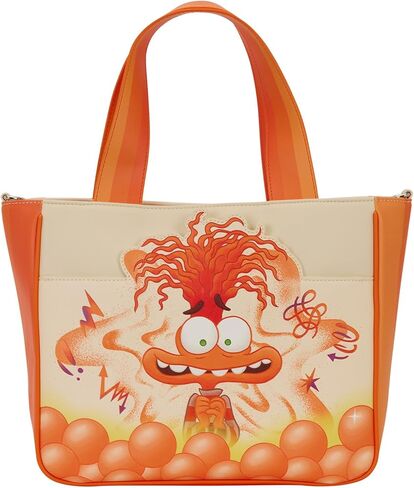 Loungefly Inside Out 2 Anxiety Tote Bag with Coin Bag in Saudi Arabia