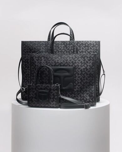 TELFAR Small Jacquard Shopping Bag in Saudi Arabia