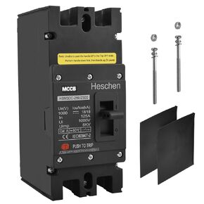 DC Molded Case Circuit Breaker MCCB, HSM3DC-320, 2 Poles, DC1000V 300A, Photovoltaic Circuit Breaker, for Solar PV System Solar Panels Grid System in Saudi Arabia