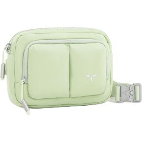 Crossbody Bags for Women, Crossbody Belt Purse with RFID Blocking Slots, Travel Shoulder Handbags with Adjustable Strap, Apple Green in Saudi Arabia