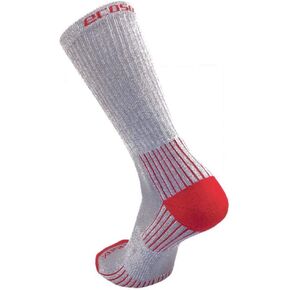 Viscose Bamboo Crew with Arch Support Socks (9-11 (3 Pack), White/Gray) in Kuwait