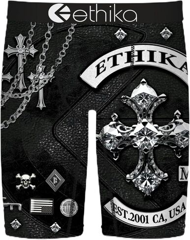 ملابس داخلية قصيرة للأولاد من Ethika، ناعمة قابلة للتمدد في 4 اتجاهات، لا تناسب الركوب - ممزقة in Kuwait