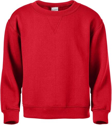 Soffe boys Classic Midweight Fleece Crew Sweatshirt in Saudi Arabia